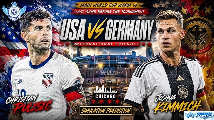 USA vs. Németország: Az Egyesült Államok a hibátlanul működő német gépezetet hívja ki a chicagói vb-főpróbán